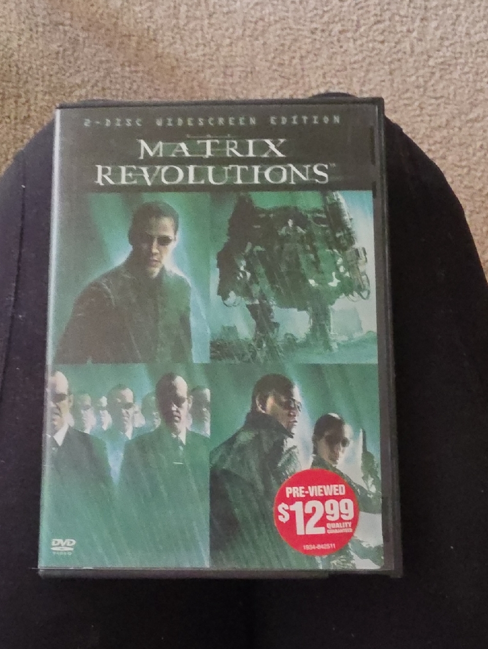 The Matrix Revolutions DVD - Green Cover